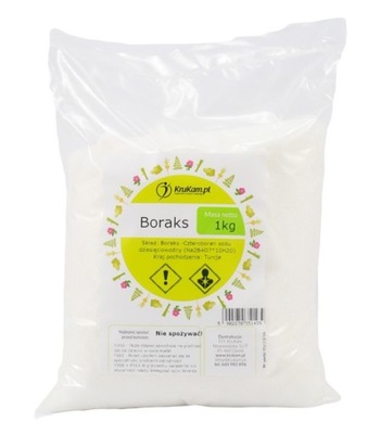 KRUKAM BORAKS 10H2O czteroboran 99,9% 1kg