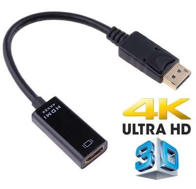 DisplayPort HDMI DP do HDMI konwerter 4K x 2K
