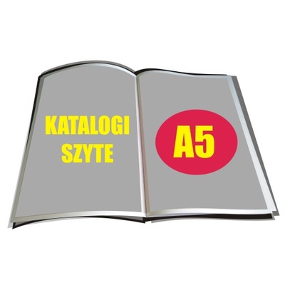 KATALOG BROSZURA FOLDER A5 12 str 50 szt 130/200g