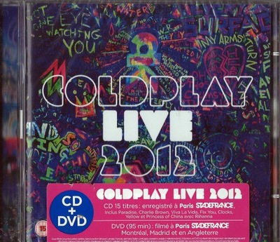 ^ Coldplay LIVE 2012 wydanie zachodnie!! CD+DVD