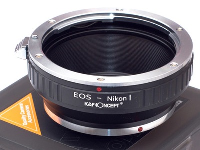 Adapter Canon EOS - Nikon 1 N1 J1 J2 V1 przejściówka oryginalny
