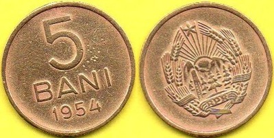 Rumunia 5 Bani 1954 r.