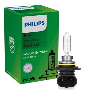 LAMP PHILIPS LONGLIFE ECOVISION HIR2 55 IN 1 PC. - milautoparts-fr.ukrlive.com