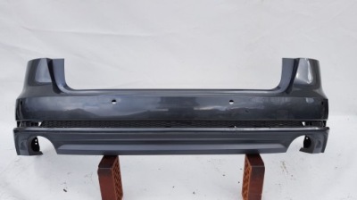 Бампер audi a4 8w 15-19 kombi задняя s-line 2 трубы фото №1