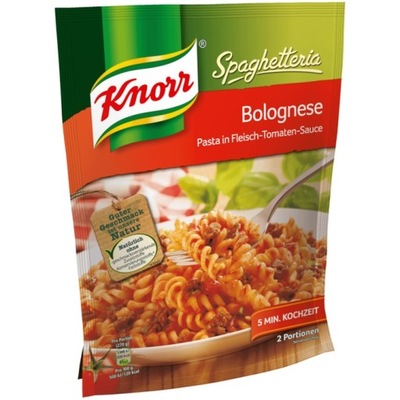 KNORR *DANIE SPAGHETTI BOLOŃSKIE MAKARON BOLOGNESE