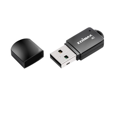 RED Karta sieciowa USB Edimax 2.4 5Ghz AC600 WIFI