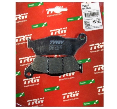 PADS BRAKE TRW LUCAS MCB648 GAS GAS - milautoparts-fr.ukrlive.com