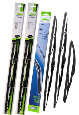 WIPER BLADES FRONT+REAR FORD FOCUS 98-05 UNIVERSAL VALEO - milautoparts-fr.ukrlive.com