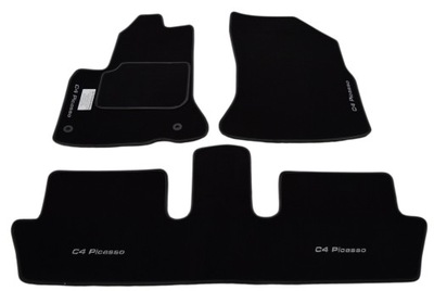 MATS VELOUR CITROEN C4 PICASSO 2007-2013R. + 4 X HAFT - milautoparts-fr.ukrlive.com