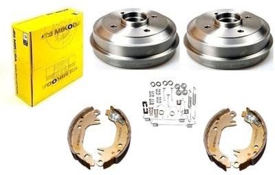 BEBNY BRAKE SHOES PEUGEOT 106 CITROEN AX SAXO 4 SCREW - milautoparts-fr.ukrlive.com