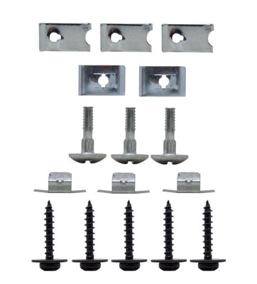 Peugeot 307 308 набор клипсы защита бампера фото №1