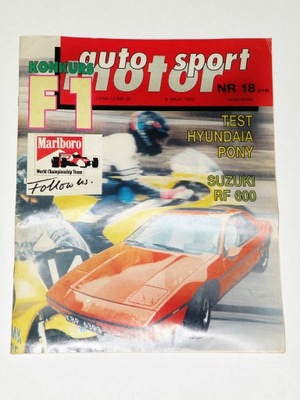 ''Auto Sport Motor'', tygodnik , nr 18 z 5 maja 1993
