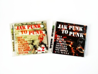 2x CD: JAK PUNK TO PUNK - pakiet - vol 1 + 2