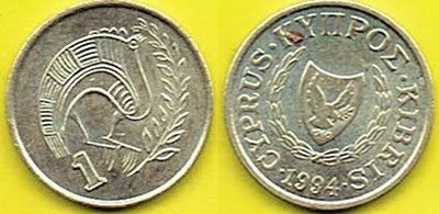 Cypr 1 Cents 1994 r.