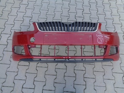 Skoda roomster fabia 2 ii бампер lift 5j0807221d фото №1