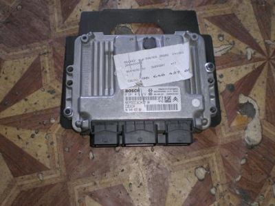 Peugeot citroen бортовий комп'ютер 0281011233 фото №1