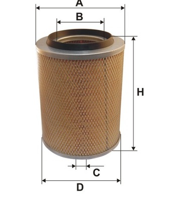 Filtry powietrza AM418 002 094 73 04 DB OM314/364