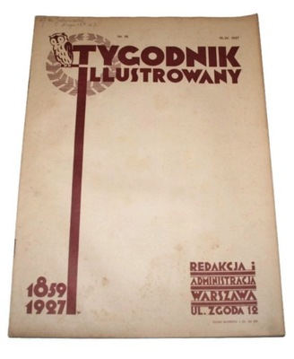 TYGODNIK ILLUSTROWANY Nr 16 1927