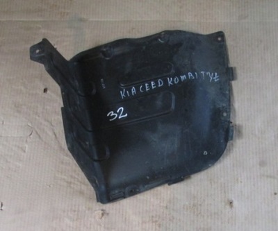 Kia ceed kombi защита pod бампер задняя задняя фото №1