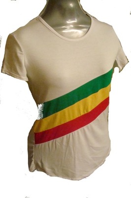 Koszulka BLUZKA T-shirt REGE Jamajka RASTA Reggae