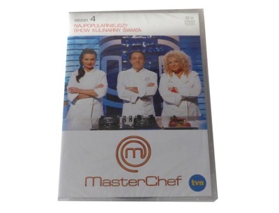 MASTER CHEF sezon 4 płyta DVD