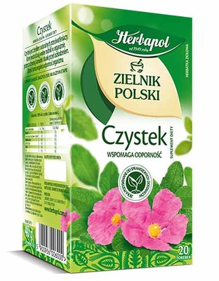 Herbata Herbapol Czystek Zielnik Polski Ex20