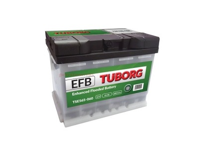 Akumulator TUBORG EFB 65Ah 600A TSE565-060