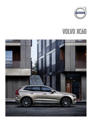 Volvo XC60 prospekt model 2019