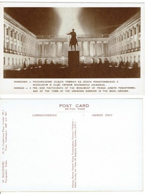 WARSZAWA Pomnik KS. JÓZEFA / zdjęcie przed 1939