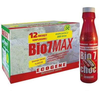 Bio7 MAX 2KG + Bio7 CHOC BAKTERIE DO OCZYSZCZALNI