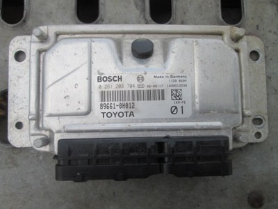 COMPUTER CONTROL UNIT ENGINE 0261208704 89661-0H012 - milautoparts-fr.ukrlive.com