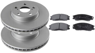 DISQUES SABOTS DE FREIN AVANT HYUNDAI SANTA FE I 15'' TRAJET - milautoparts-fr.ukrlive.com