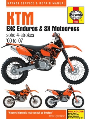 KTM EXC Enduro & SX Motocross (2000-2007) Haynes 