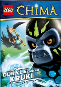 LEGO Legends of Chima książka Goryle kontra Kruki