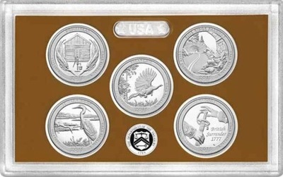 Parki USA - Zestaw Proof Set 2015 - 5 X 25 cent S