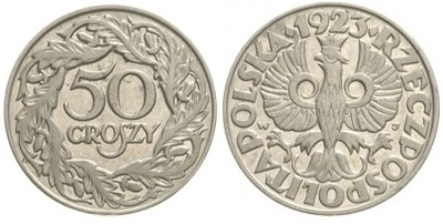 50 groszy (1923) - Obiegowe