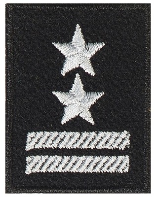 DYSTYNKCJA stopień na BERET WOJSKOWY tłoczony WP