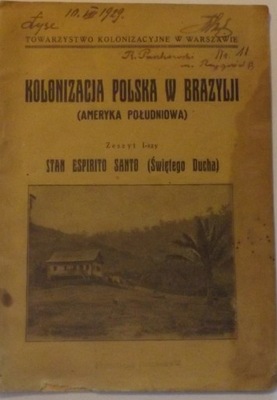 1929 Kolonizacja polska w Brazylji