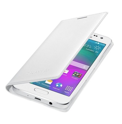 Etui Flip Cover do Samsung Galaxy A3 A300 Biały