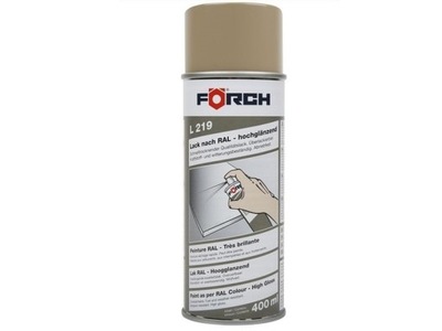 FORCH L219 SPRAY ÉCLAT RAL 1019 BDB. QUALITÉ 400ML - milautoparts-fr.ukrlive.com