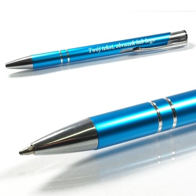 Długopisy reklamowe metal grawer dwustronny 100szt