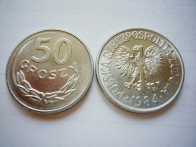 50 gr groszy 1984 mennicza mennicze kup 3 dodam 1