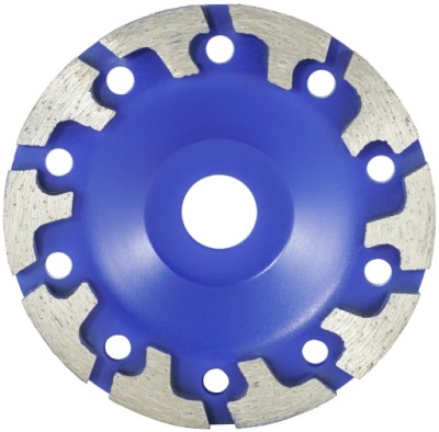 DIAMANTOVÉ BRÚSNE KOTÚČ 125 mm, TVAR T VERKE