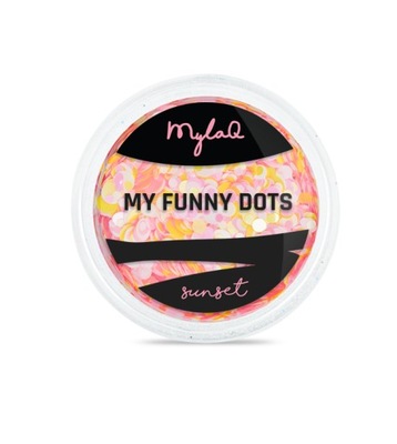 MylaQ My Funny Dots Sunrise 3g ozdoba