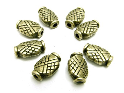 [MP4042] Element ozdobny stare złoto 7,5x12mm 6sz