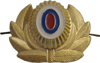Oryginalna kokarda na czapki oficerów MWD Rosyjska