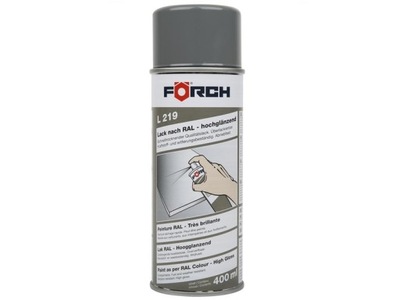 FORCH L219 RAL 7005 ÉCLAT SPRAY 400ML WYS. QUALITÉ - milautoparts-fr.ukrlive.com