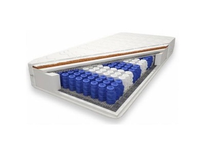 Materac 140X200 H3 H4 Kokos Kieszeniowy Maxi 24 cm