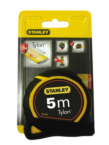 РАЗМЕРЫ КАЧКИ 5м x 19мм STANLEY TYLON