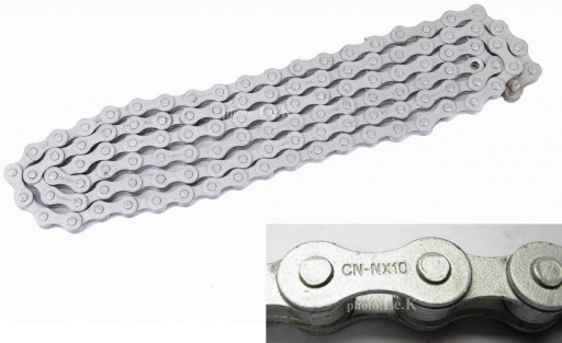 Łańcuch SHIMANO CN- NX10 114 OGNIW NEXUS 1 rzędowy opakowanie serwis